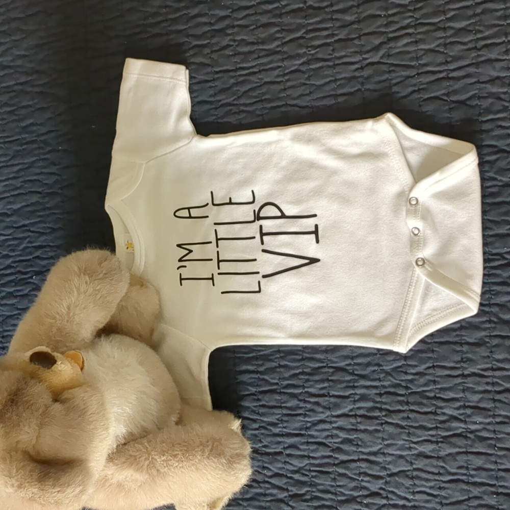Laughing Giraffe Onesie NWOT Sz. 3-6 mos.